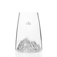 Verre design TOPOGRAPHIC Mont Blanc - Visuel 1